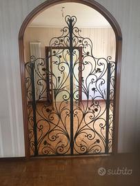 Cancello in ferro battuto