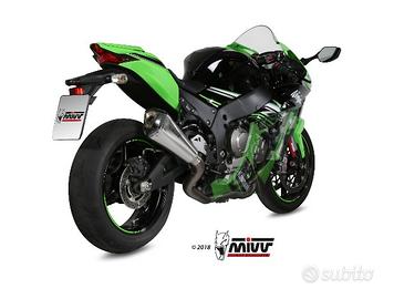 Mivv impianto titanio kawasaki zx 10 r 16/19