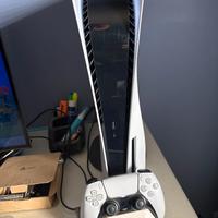 Ps5 con disco + gratis il supporto joystich