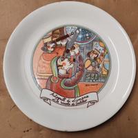 PIATTO DI CERAMICA AUTOGRILL DI LIMENA #LA SCUOLA 