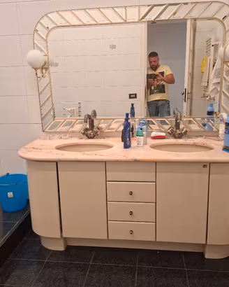 mobile bagno con specchio 
