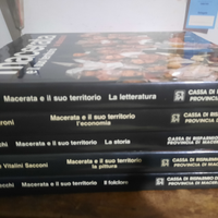 Set libri Cassa Risparmio Macerata