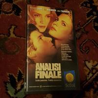 Analisi Finale - VHS Cassetta Film ORIGINALE