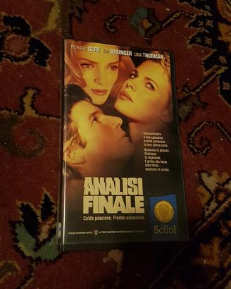 Analisi Finale - VHS Cassetta Film ORIGINALE