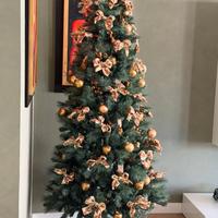 Albero di Natale slim con led