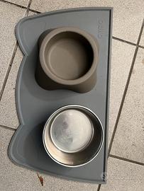 Ciotole cane e tappetino