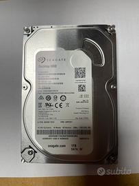 Hard disk sata 1TB seagate