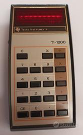 CALCOLATRICE TEXAS INSTRUMENTS  TI-1200