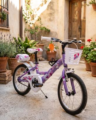Bicicletta da Bambina Baby Bunny 16" con accessori
