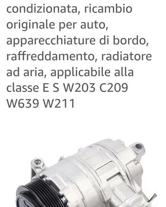 compressore aria condizionata Mercedes varmodelli