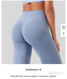  Leggings Yeoreo Eddy flare 33” – nuovi