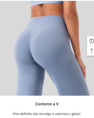  Leggings Yeoreo Eddy flare 33” – nuovi