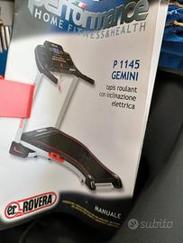 attrezzo sportivo tapis roulant elettrico