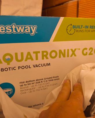 robot piscina,pompa a sabbia e clorinatore