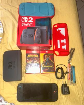 Nintendo switch 2 completa pari al nuovo