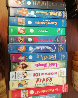 Videocassette vhs varie collezioni