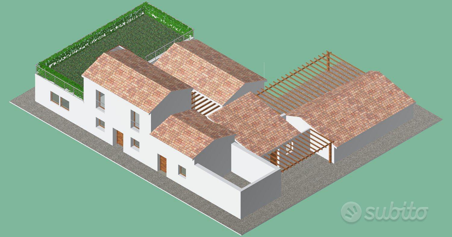 Terreno edificabile con progetto - Vista 2