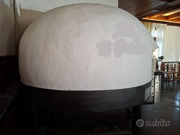 Forno pizza Morello FGRi 110 rotante legna/gas