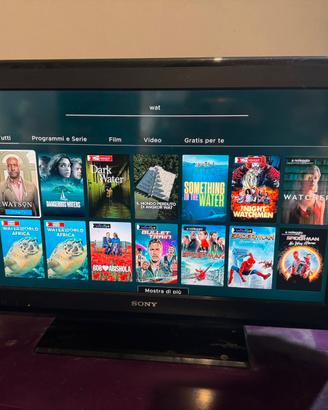 Tv televisione Sony Bravia
