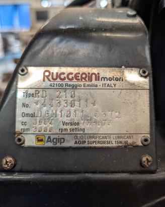 Ruggerini rd210 motore bicilindrico