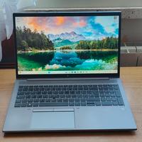 Notebook HP ZBook Core i7 di 11a Ram 32Gb SSD 512 