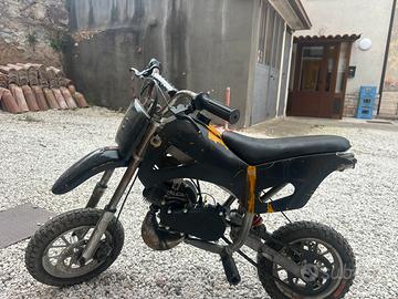 Minimoto motocros bambini