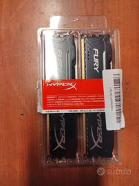 Memoria ram DDR3 Kingston HyperX HX318C10FBK2/16