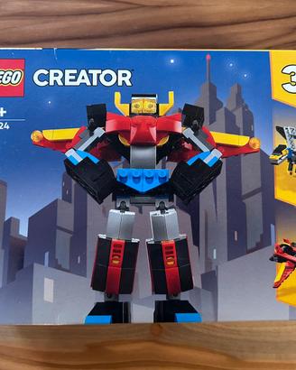 Lego Creator 3in1 31124 Super Robot Nuovo