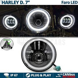 FARO Anteriore FULL LED per Harley Davidson Angel