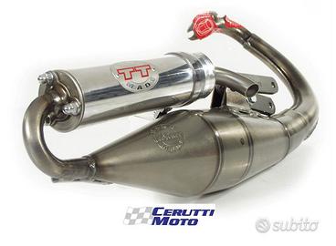 Scarico Leovince HAND MADE TT Minarelli verticale