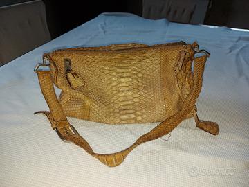borsa di serpente sottospalla o tracolla