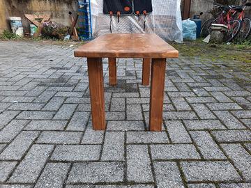 tavolino salotto in legno massello