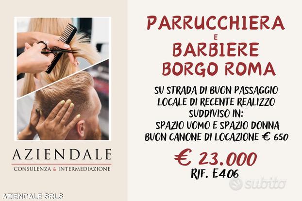 Aziendale - parrucchiera barbiere in borgo roma