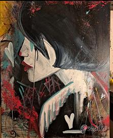 quadro dipinto a mano 