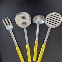 Set 4 utensili da cucina vintage.