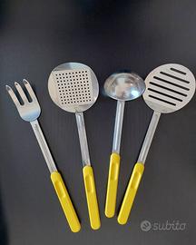 Set 4 utensili da cucina vintage.