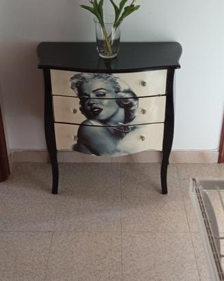 mobiletto con specchio