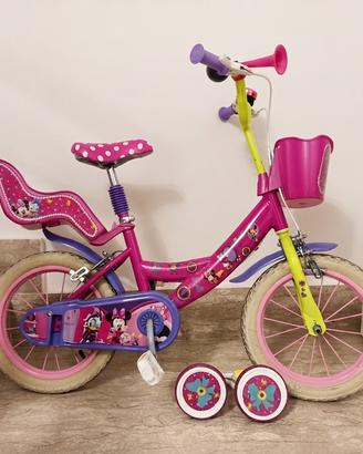 bicicletta Minnie Mouse 14"