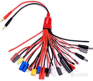 Adattatore Caricatore 19 in 1 Banana Plug per RC