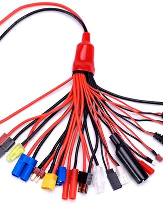 Adattatore Caricatore 19 in 1 Banana Plug per RC