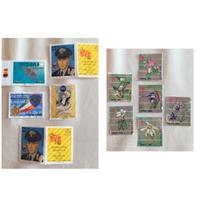 Francobolli e cartoline commemorative.