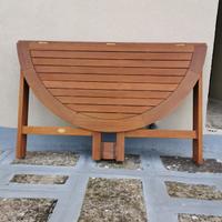 tavolo legno da giardino o terrazzo 