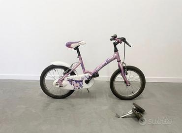 Bicicletta bimba Bottecchia L40 16" rosa con rotel