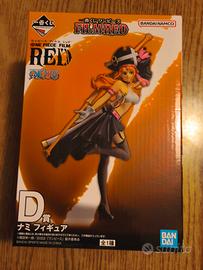 One Piece Red  figure Nami ichiban Kuji D 