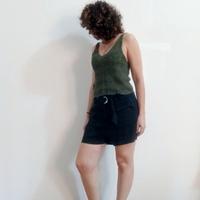 Canottiera uncinetto