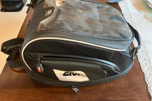 Givi coppia  borse serbatoio + flangia