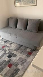 divano letto 3 posti IKEA mod. ALVDALEN grigio