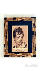 Quadro “ Audrey Hepburn “