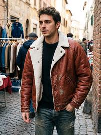 Giacca, montone, bomber, Avirex uomo tg M