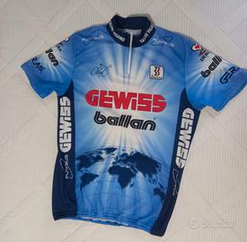MAGLIA CICLISMO RETRO VINTAGE ORIGINALE GEWISS